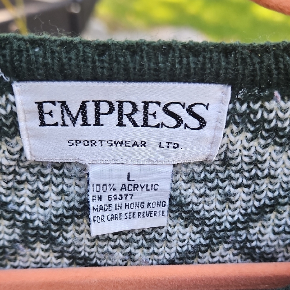 Vintage, Empress Forest Pattern Cardigan. Perfect… - image 2